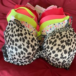 Lot of 8 Victoria Secret (VS) Bras size 36D